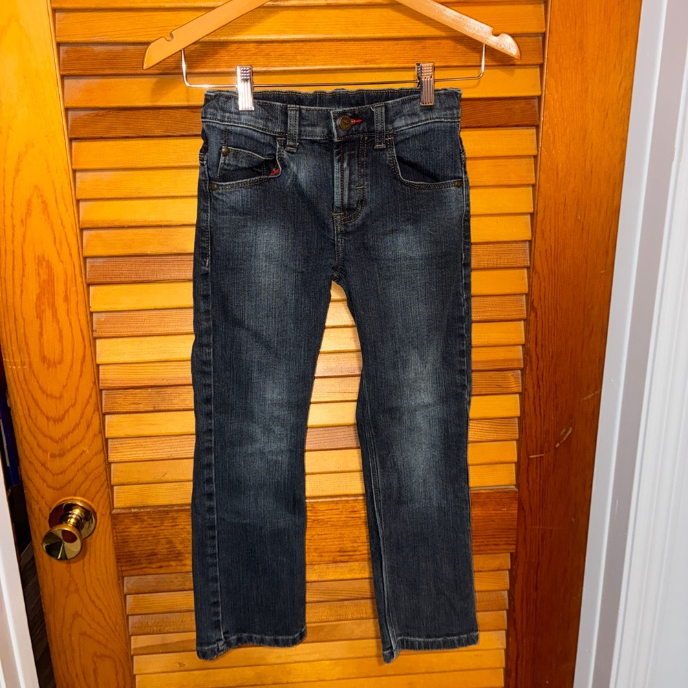 Wrangler Boys Jeans, Dark Wash- boys size 8 regular